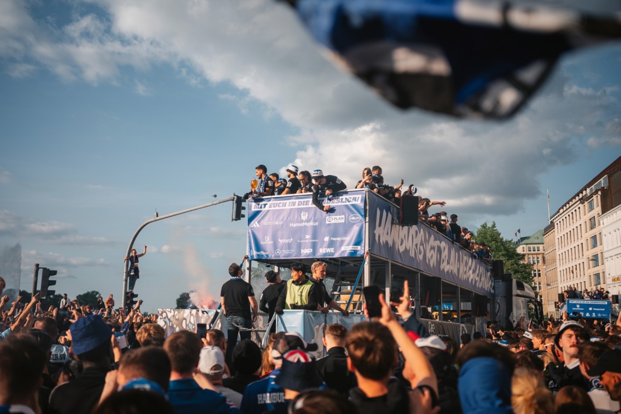 Aufstiegsfeier des Hamburger SV
